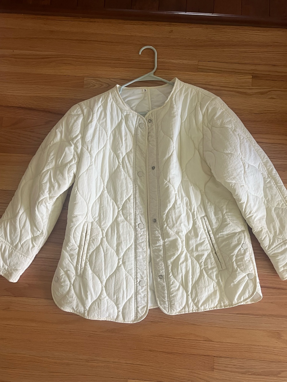 White Quilted Jacket